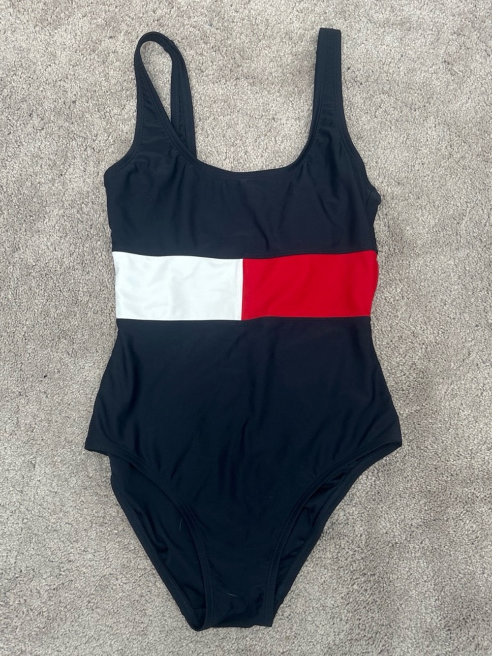 Tommy Hilfiger Navy, Red & White Swimsuit